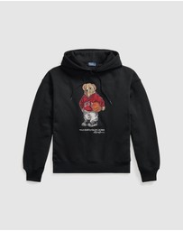Polo Ralph Lauren - Rhinestone Polo Bear Fleece Hoodie