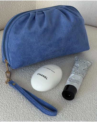 Louenhide - Sarski Suedette Makeup Bag