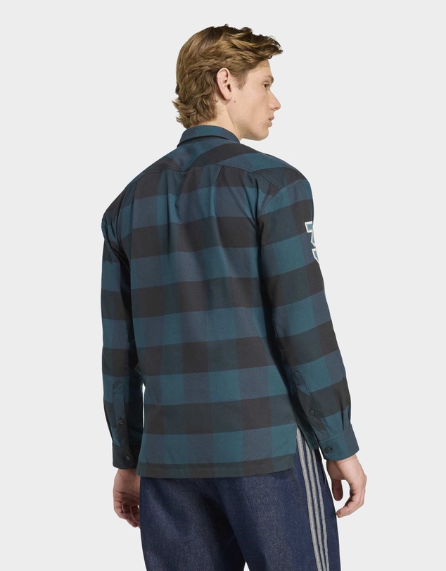 adidas Performance - All Blacks Flannel Shirt Mens