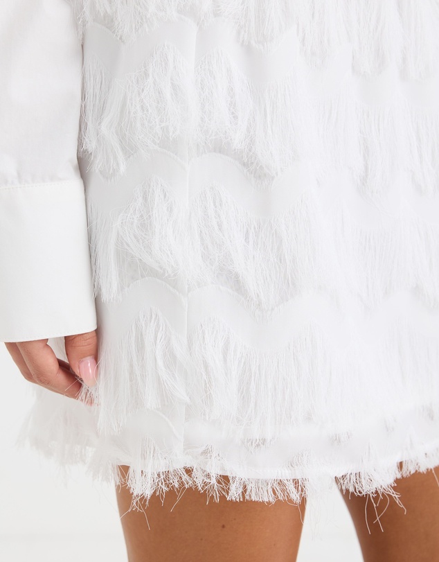 Calli - Frankie Fringe Tassel Mini Skirt