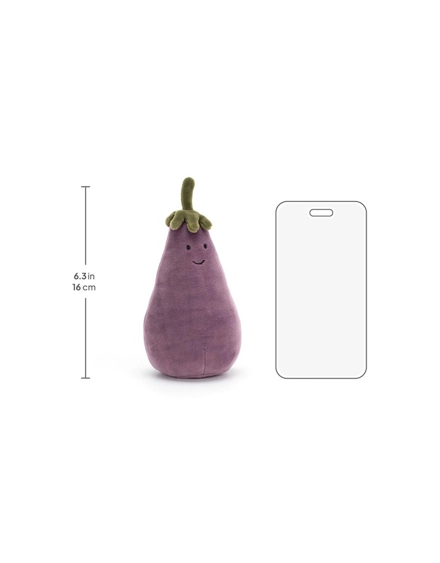 Jellycat - Vivacious Vegetable Aubergine Eggplant