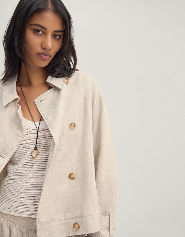 Oxford - Griffin Linen Bomber