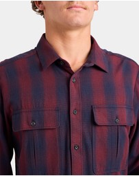 Volcom - Mens Shadowstone Flannel Long Sleeve Shirt