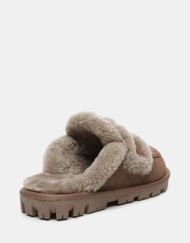 EVERAU - Australian Shepherd Ugg Rilee Cow Suede Upper House Shoes
