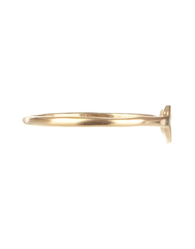 Dogeared - Charmed Open Heart Ring