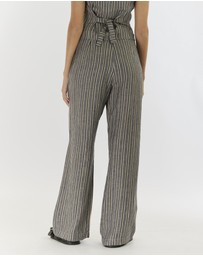 Amelius - Set Sail Linen Stripe Pant