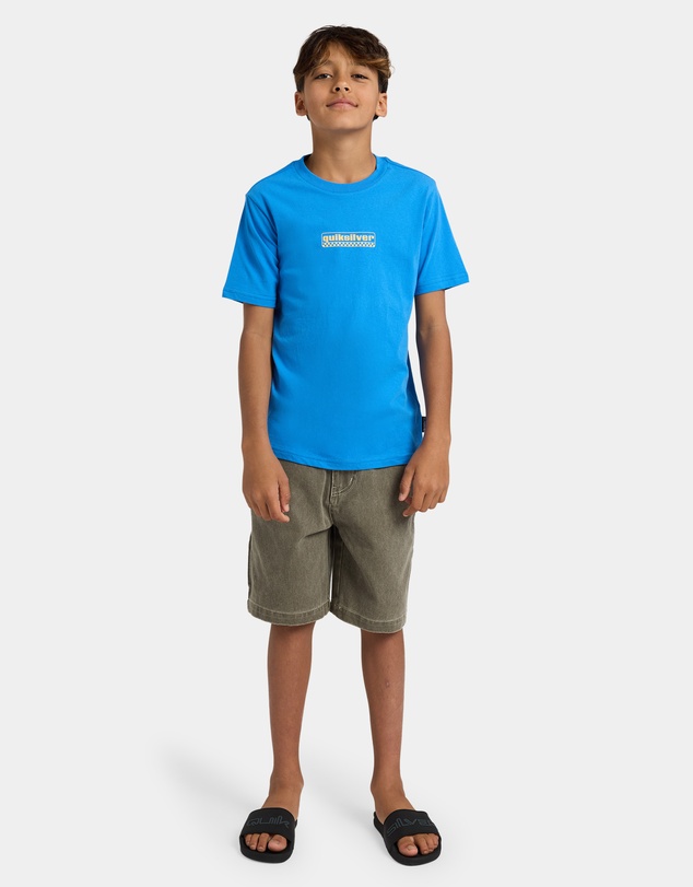 Quiksilver - Boys 8 to 16 Old Skool T-Shirt