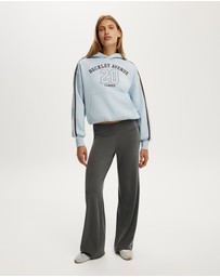 Cotton On - Graphic Boxy Fleece Hoodie