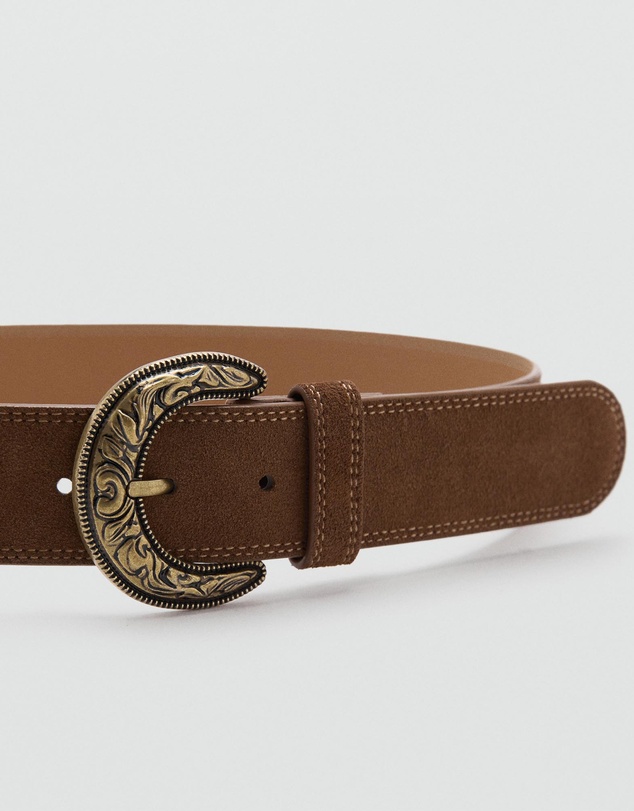 M.N.G - Suede Effect Belt