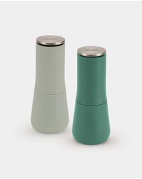 Joseph Joseph - Milltop™ Non-spill Salt & Pepper Mill Set - Editions (Sage)