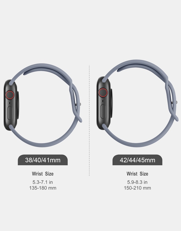 Friendie - Silicone Sports Band – The Noosa – Apple Compatible