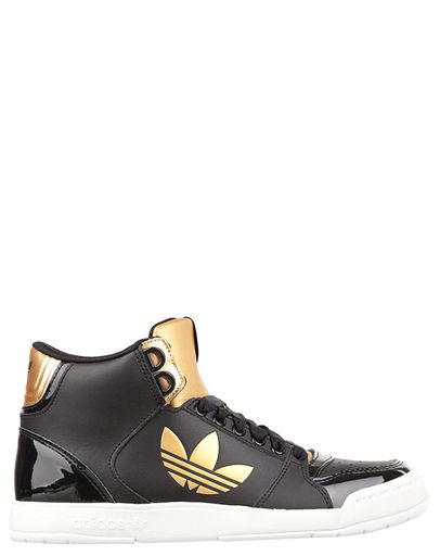 Black/White/Metallic Gold