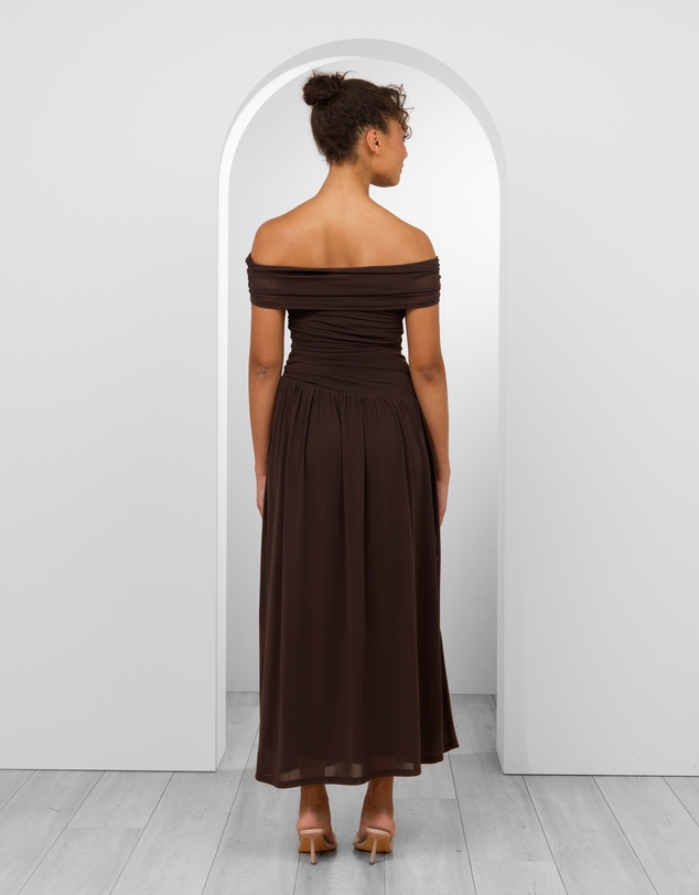 Pilgrim - Alyssa Off Shoulder Maxi Dress