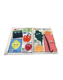 Jo and Nics Crinkly Cloth Books - Fruit & Veg