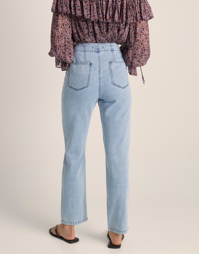 Fate + Becker - Lila Straight Leg Jean