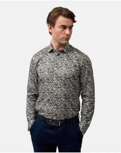 Brooksfield - Premium Print Shirt