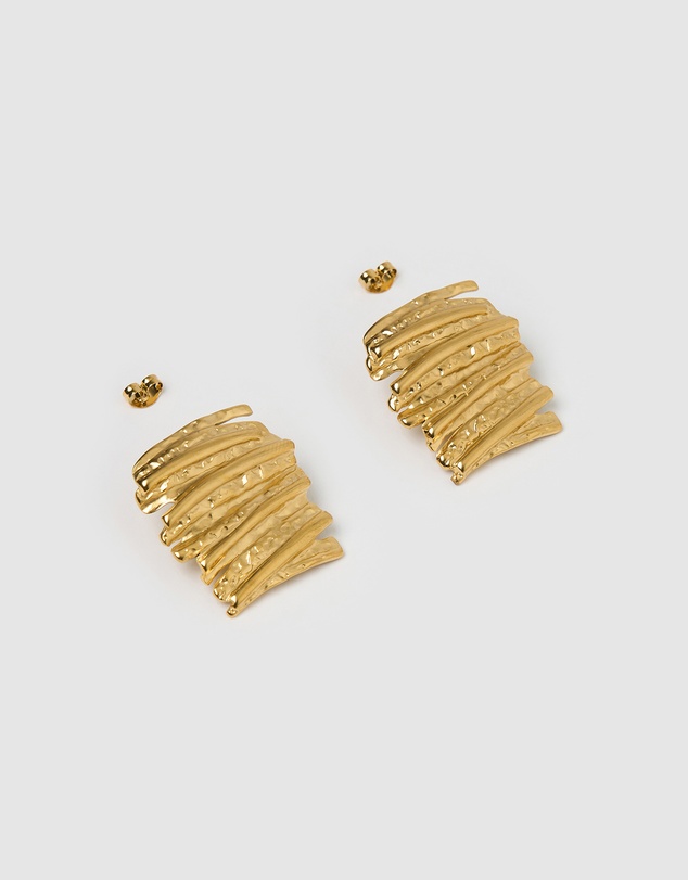 Arms Of Eve - Iris Gold Earrings