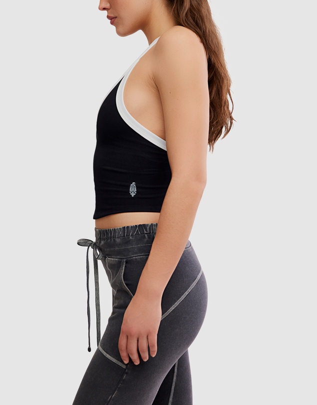 FP Movement by Free People - All Clear V-Neck Colourblock Top