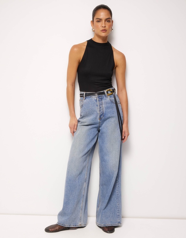 AERE - Tia High Neck Top
