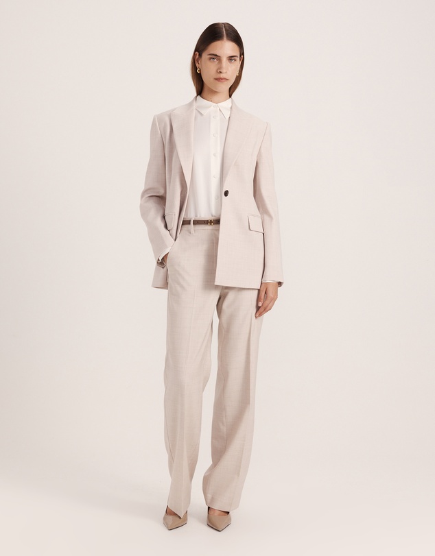 SABA - Celeste Wool Straight Leg Pant