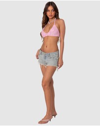 EDIKTED - Missy Crochet Bra Top