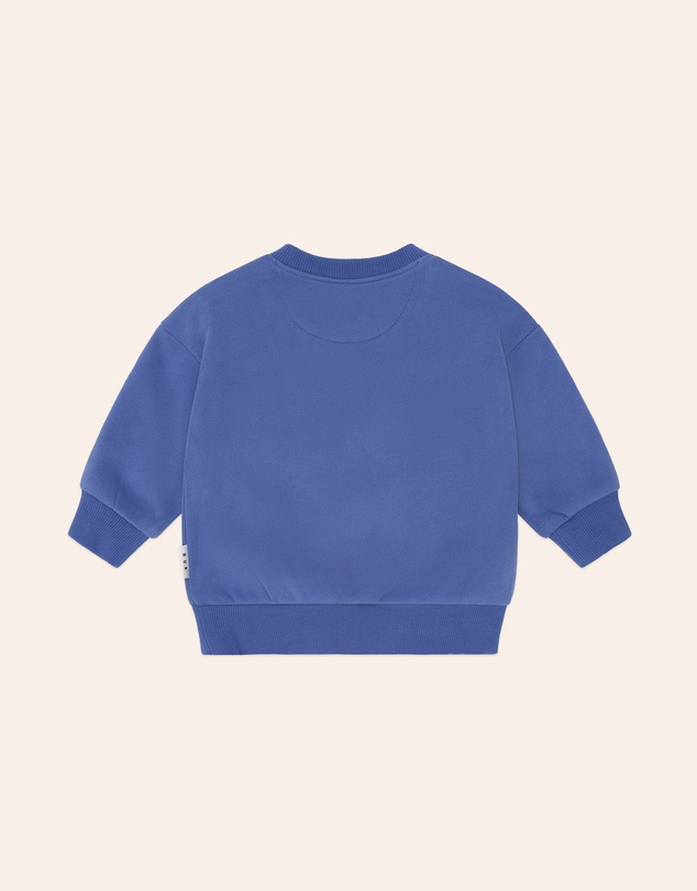 Huxbaby - Furry Huxbear Cobalt Sweatshirt - Babies-Kids