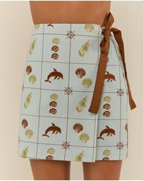 Palm Noosa - Rex Wrap Skirt