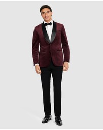 Tarocash - Fordham Velvet Tuxedo Jacket
