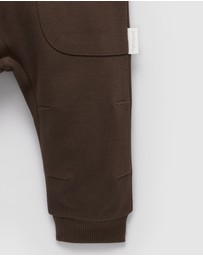 Purebaby - Slouchy Track Pant -Kids-Babies