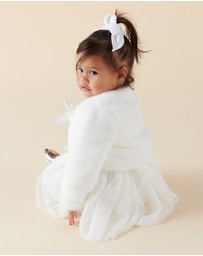 Designer Kidz - Sassy Baby Faux Fur Jacket