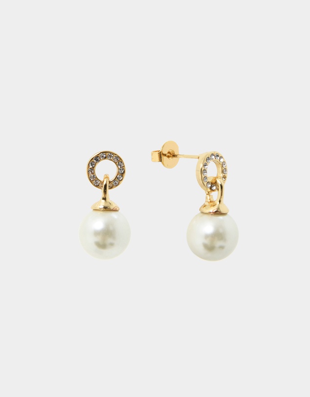 Forcast - Yvonne 16k Gold Plated Earrings