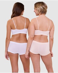 Billet Doux - Zen Attitude Seamless Underwear Shorty - 2 Pack
