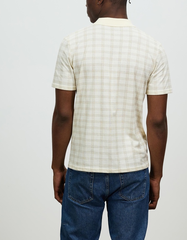 Brixton - Plaid X S/S Polo Knit