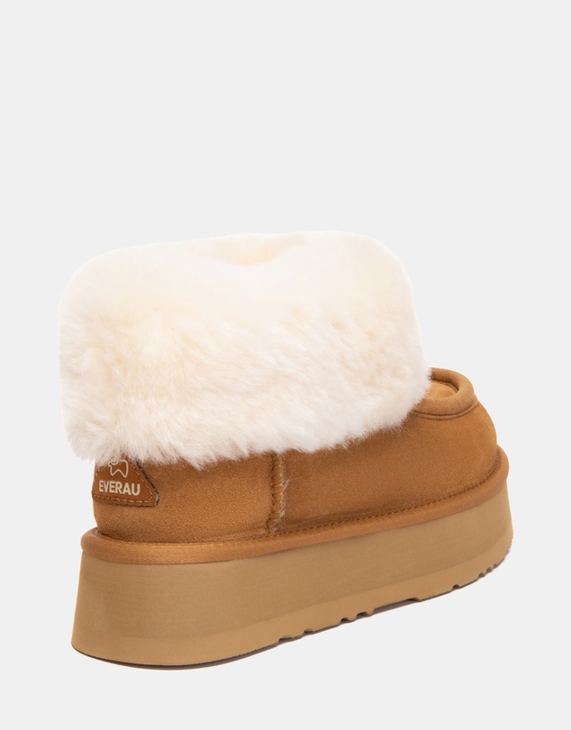 EVERAU - EverAU Ugg Loofee Cow Suede Upper UGG Boots