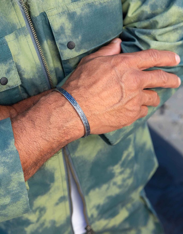 PIG&HEN - Navarch 9mm Cuff Bracelet