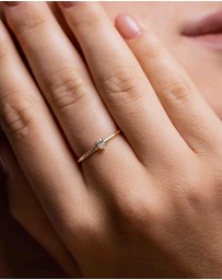 Luna Rae - Solid Gold - Grace Ring