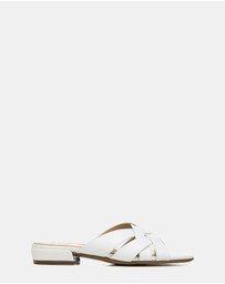 Naturalizer - Ashford Slide - White Leather