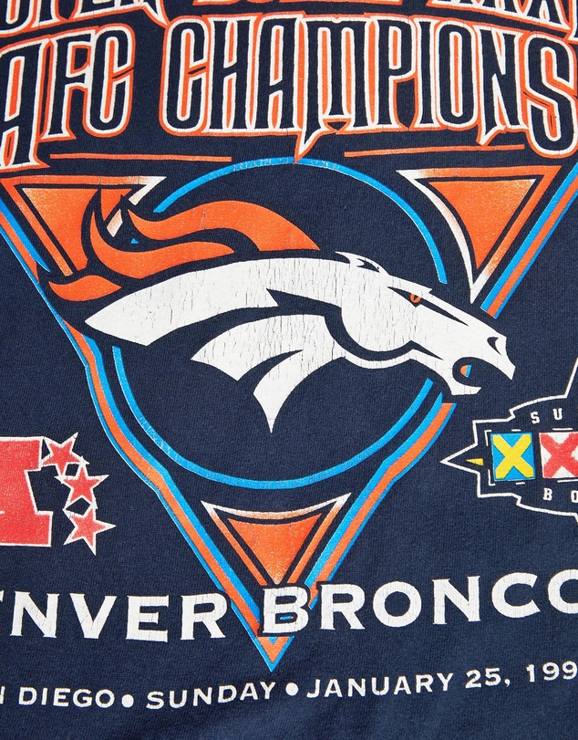 Vintage by The Real Deal - Pre Loved - Vintage 1998 NFL Denver Broncos Tee