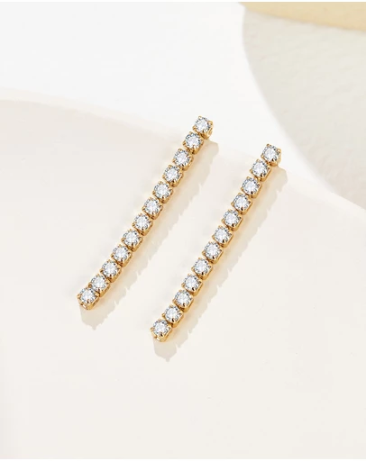 Mestige - Faye Earrings - 18K Gold Plated