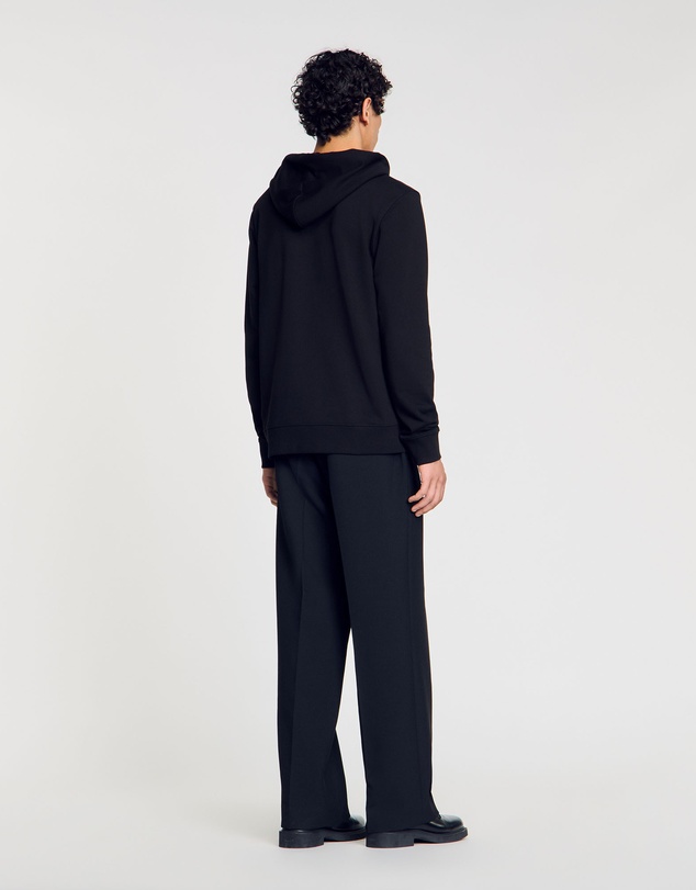 Sandro - Rubber Sandro Hoodie Sweatshirt