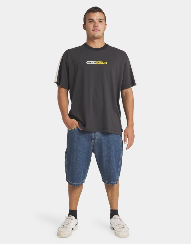 Billabong - Boys 8 to 16 Spec 73 Bad Dog Denim Shorts