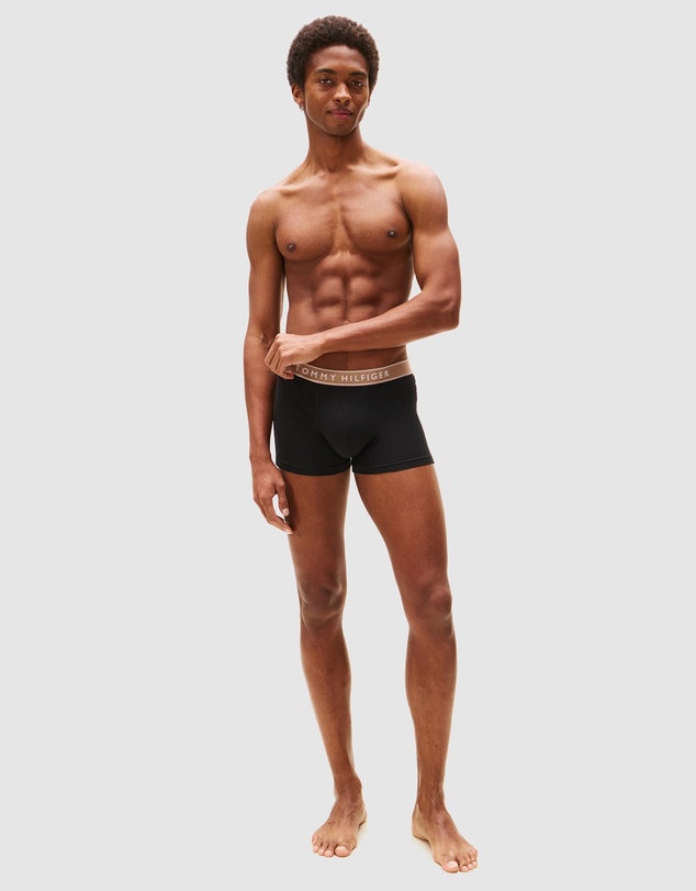 Tommy Hilfiger - 3-Pack Everyday Essentials Waistband Trunks