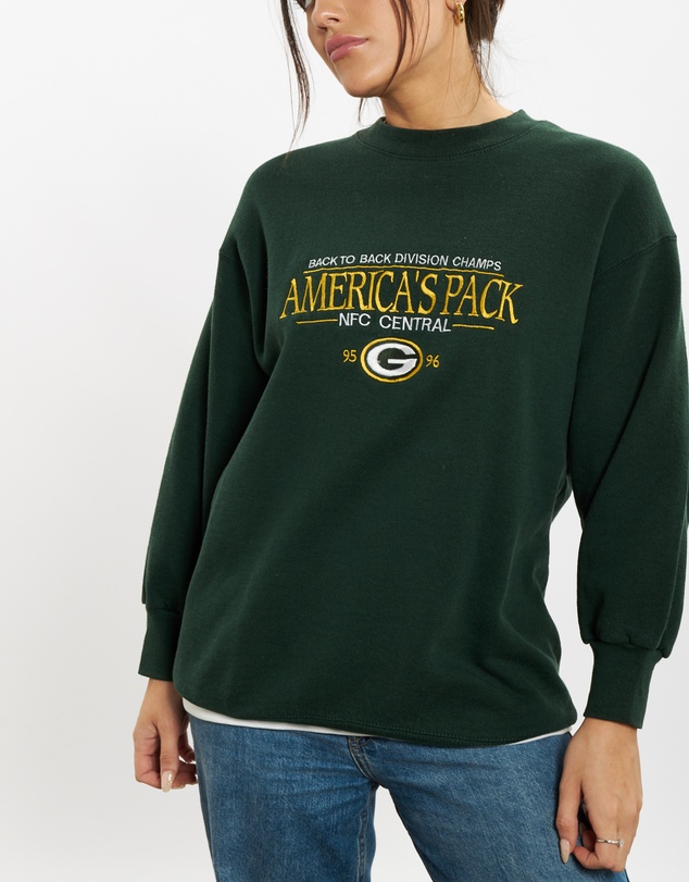 Vintage by The Real Deal - Pre Loved - 1996 NFL Green Bay Packers Sweatshirt