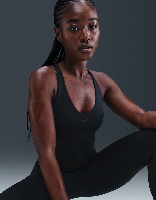 Nike - Universa Medium-Support Padded Sports Bra Tank