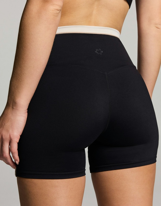 Rockwear - Blocked Mid Thigh Bike Shorts