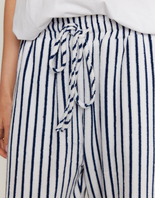 ALEXANDRA - Jojo Pants Navy Stripe