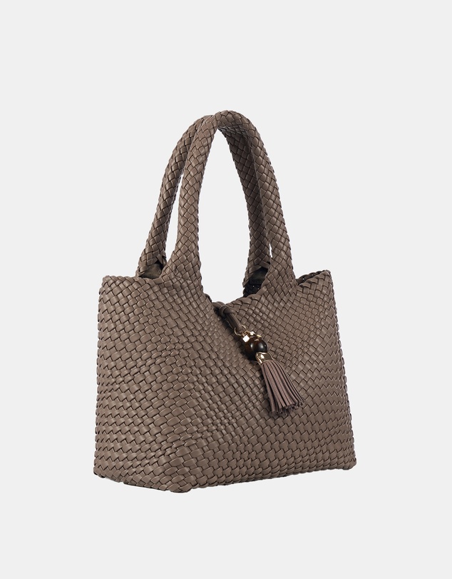 Luella Grey - Saskia Large Woven Tote