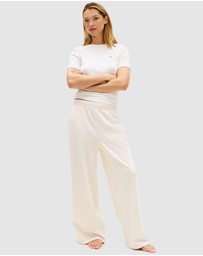 Tommy Hilfiger - Essential Terry Wide Leg Lounge Trousers