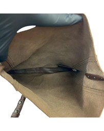 Pre-Loved by Azura Reborn - Pre-Loved Leather Intrecciomirage Butterfly Crossbody