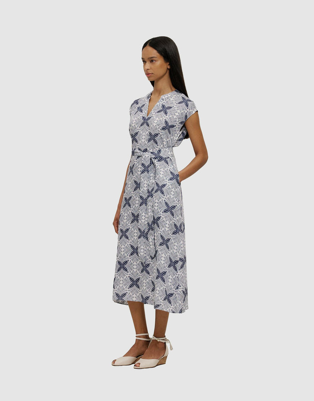 Trenery - Mosaic Relaxed Popover Dress